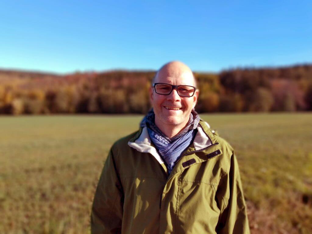 Bernd beim Wandern